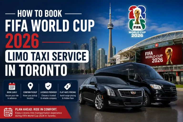 How to Book FIFA World Cup 2026 Limo Taxi Service in Toronto?