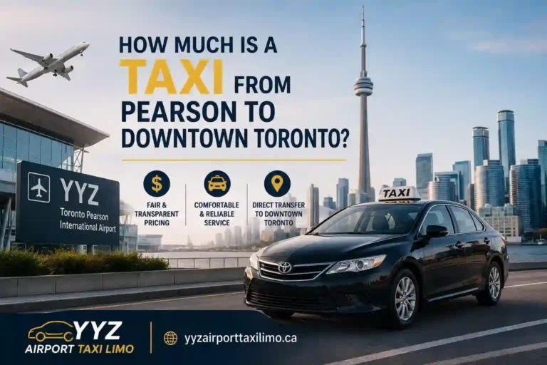 How Much Is a Taxi From Pearson to Downtown Toronto